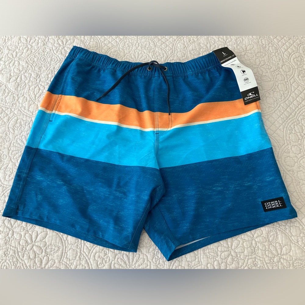 O’Neill men’s bathing suit, size Large, new with tags